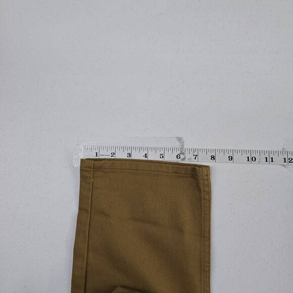 NWT Levi's 513 slim straight‎ jeans 30x30 brown tan mens stretch 6874 - Picture 6 of 10